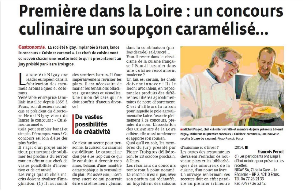 concours culinaire